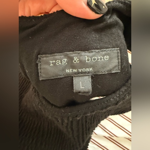 Rag and Bone Black Mini Dress - Picture 1 of 7